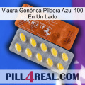 Viagra Genérica Píldora Azul 100 En Un Lado 42